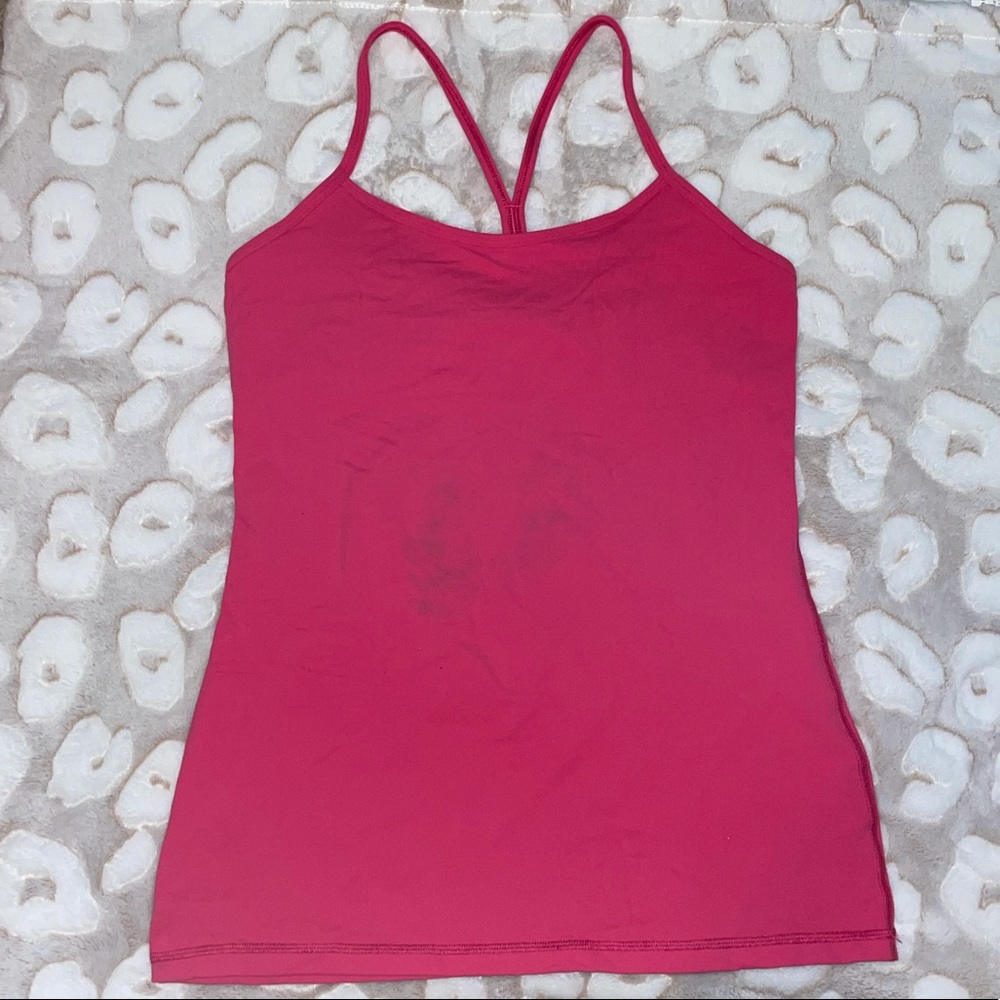 Hot Pink Lululemon Yoga Top